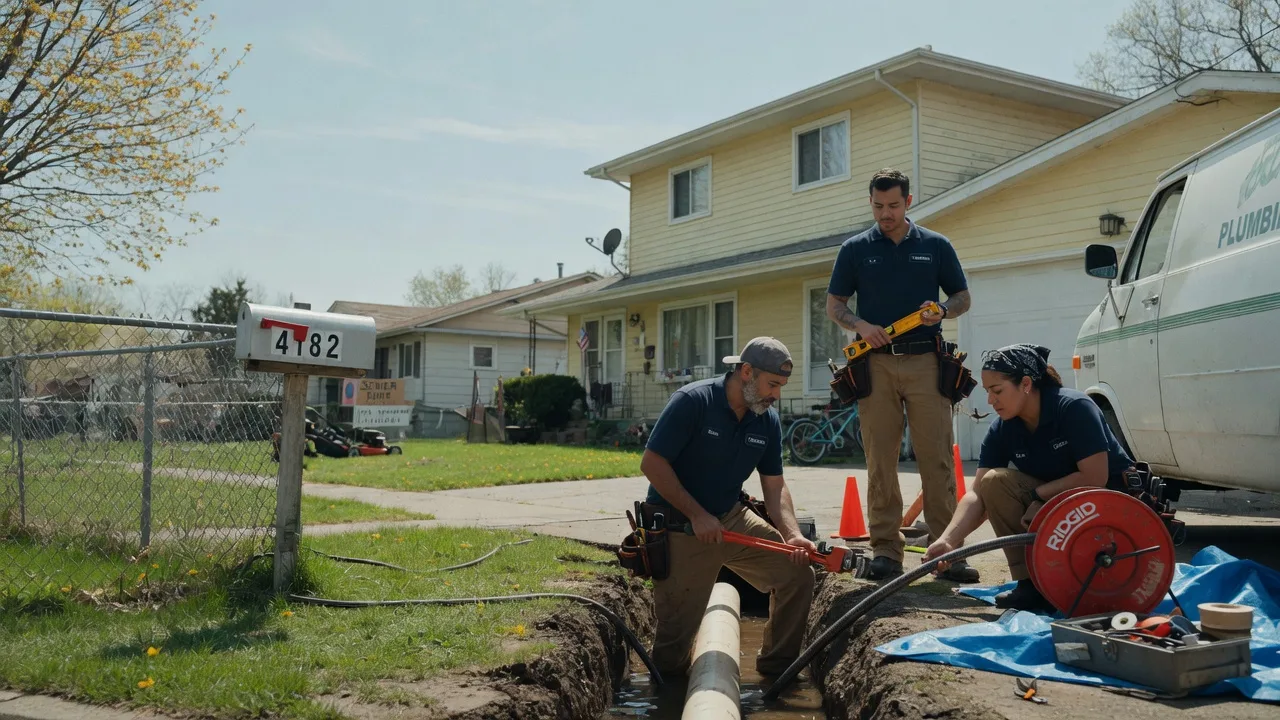 Gas Line Repair in Muskegon Heights, MI near me